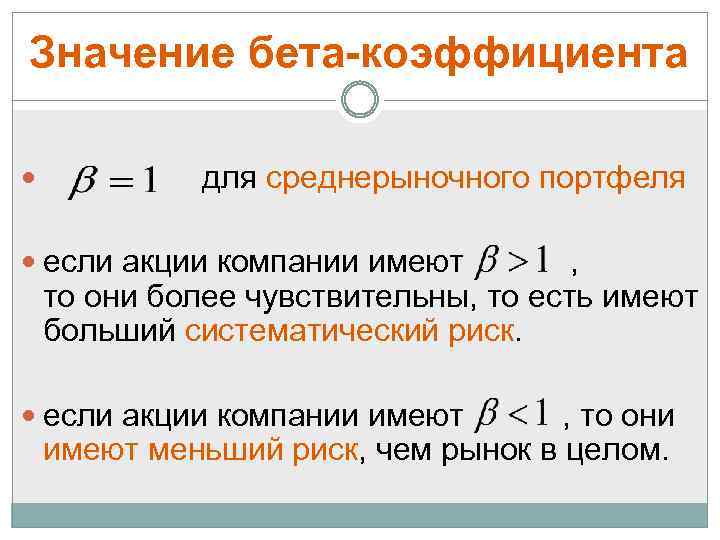 Что значит акция. Коэффициент бета акции формула. Бета портфеля формула. Бета-коэффициент инвестиционного портфеля. Для рыночного портфеля бета-коэффициент:.