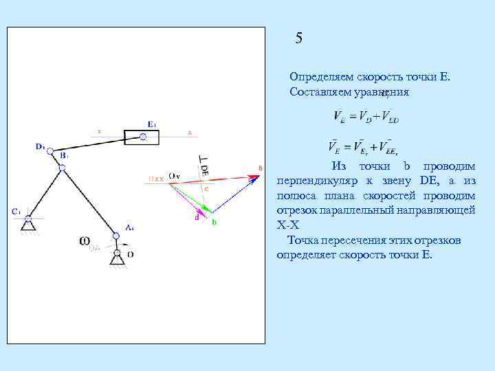 Определить скорость точки