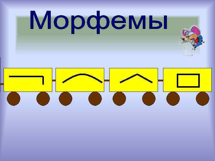 Цепочка морфемы