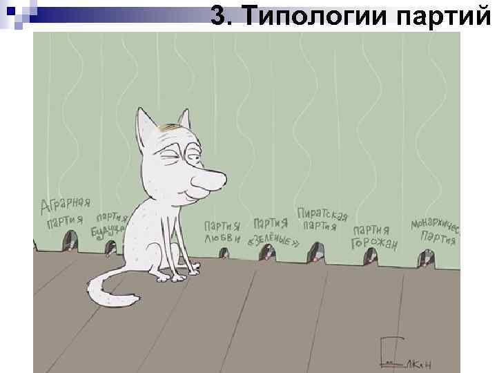 3. Типологии партий 