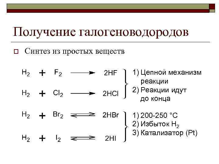 Схема образования химической связи для молекул галогеноводородов. Химические свойства галогеноводородов таблица. Химические свойства галогеноводородов. Способы получения галогеноводородов. Прочность связи галогеноводородов.