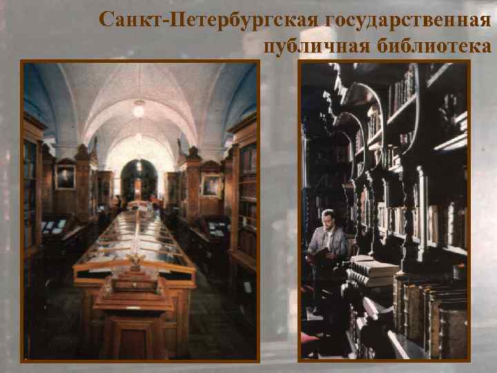 Санкт-Петербургская государственная публичная библиотека 
