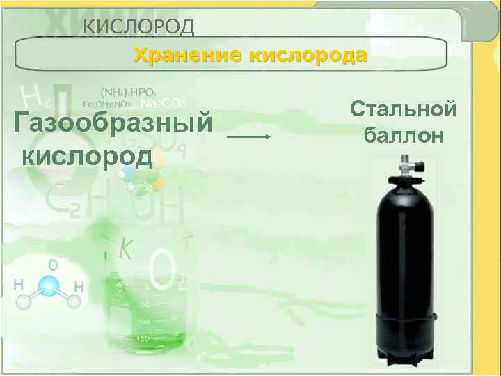 Кислород газообразный жидкий