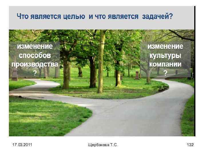 17. 03. 2011 Щербакова Т. С. 132 