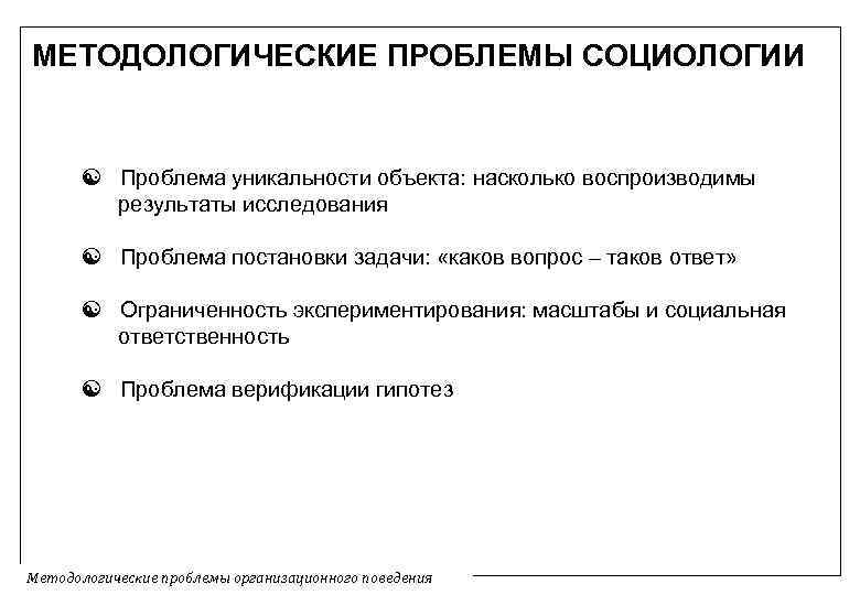 Основные проблемы исследования. Проблемы социологии. Основные проблемы социологии. Методологические проблемы. Методологические исследовательские проблемы.