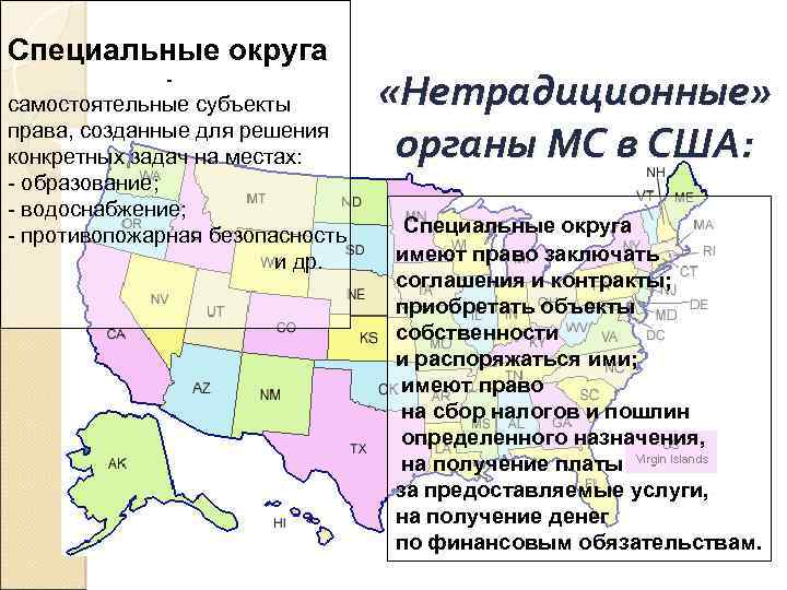 Местное самоуправление в сша презентация