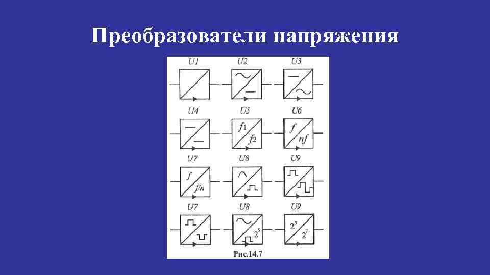 Преобразователи напряжения 