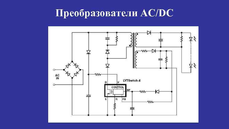 Преобразователи AC/DC 