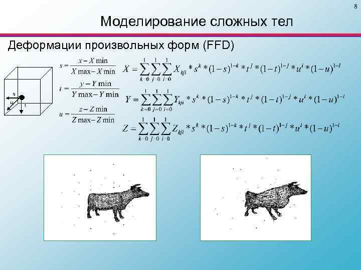 Геометрическое моделирование в естествознании проект