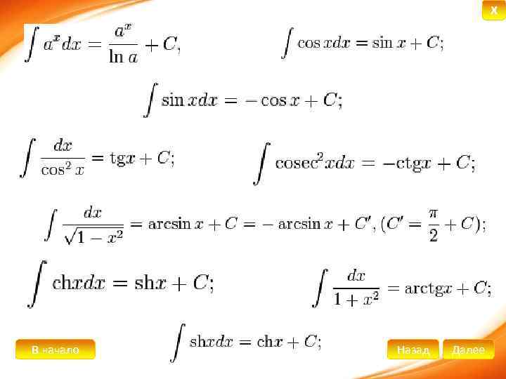 X В начало Назад Далее 
