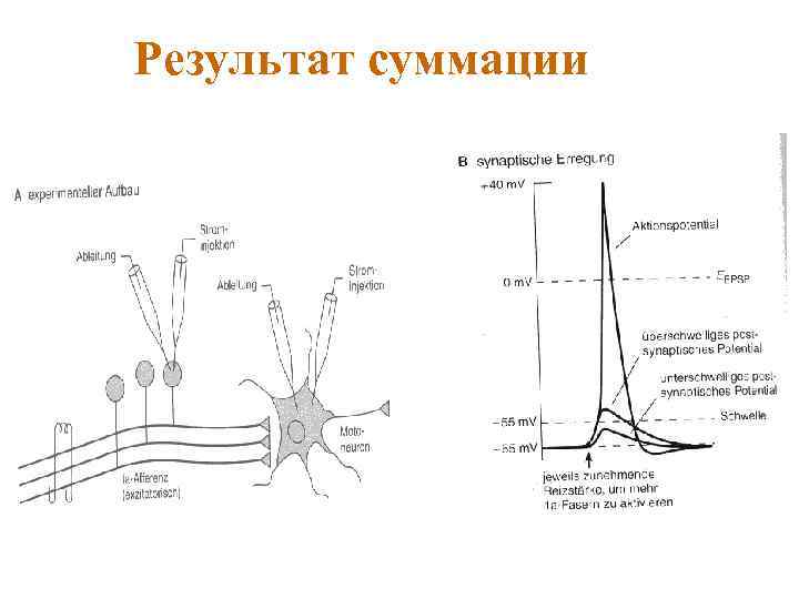 Результат суммации 