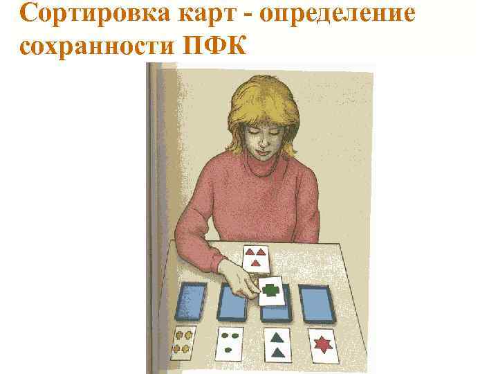 Сортировка карт - определение сохранности ПФК 