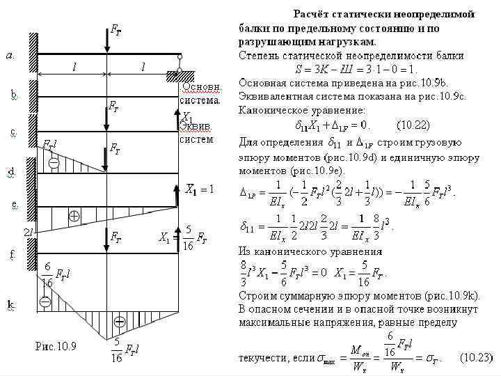 Курс расчет конструкций