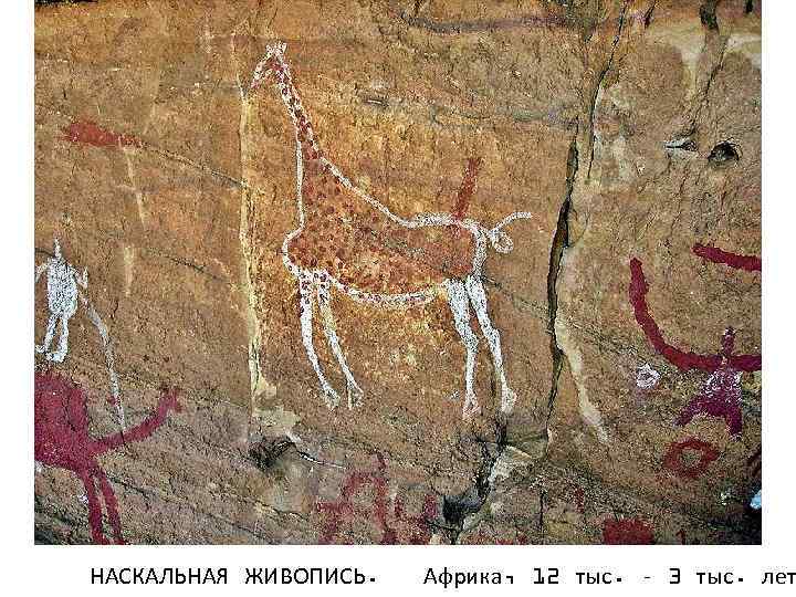 НАСКАЛЬНАЯ ЖИВОПИСЬ. Африка, 12 тыс. – 3 тыс. лет 