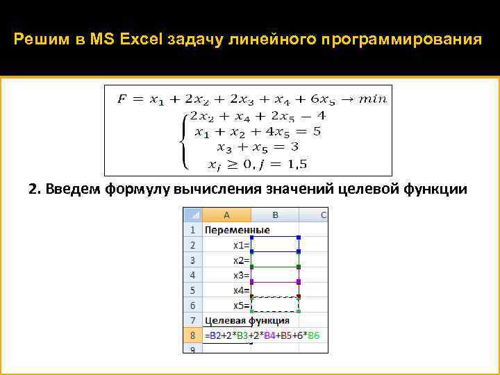 Оптимальный план задачи линейного программирования дает целевой функции