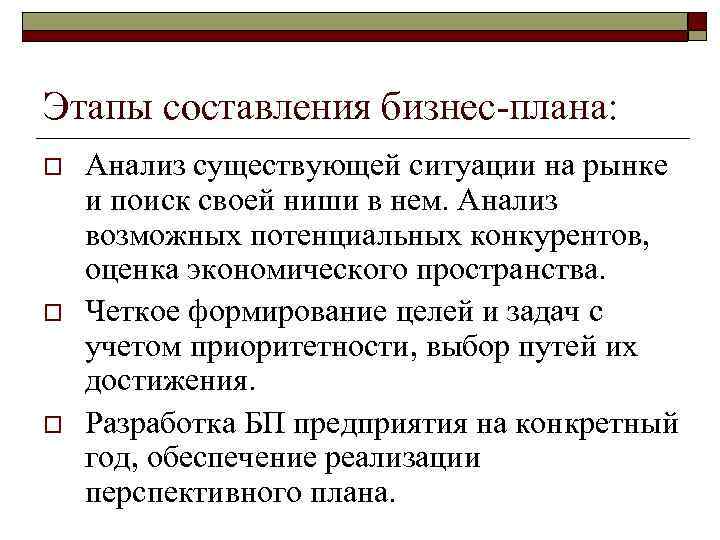 Укажите наиболее важные задачи стоящие перед составителями бизнес плана