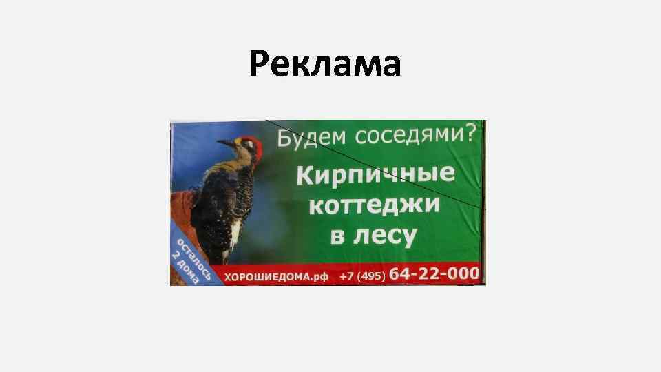 Реклама 