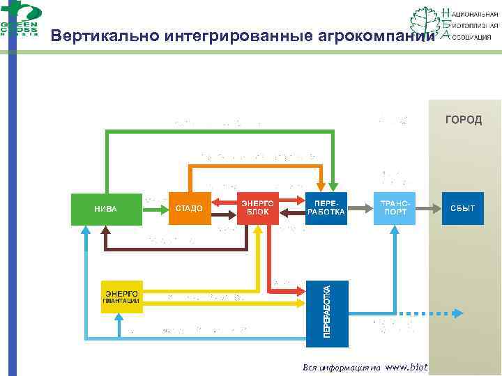 Вертикально интегрированные агрокомпании Вся информация на www. biotoplivo. ru 27 