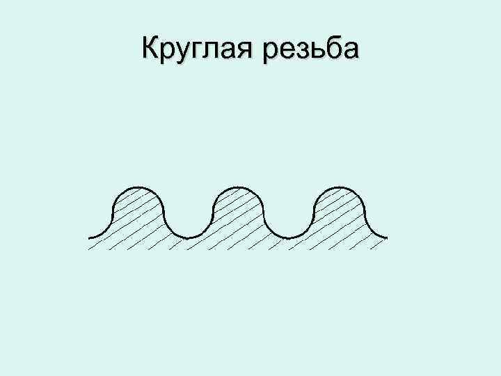 Круглая резьба 