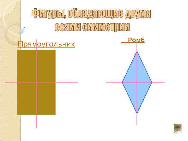 Прямоугольник Ромб 