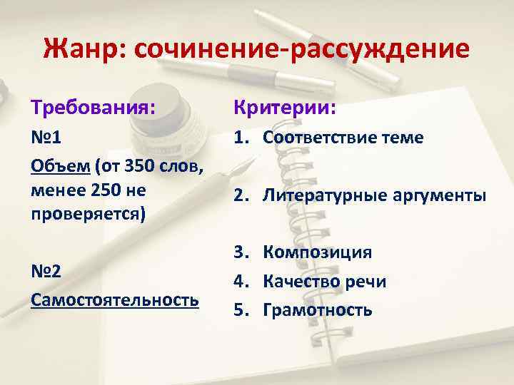 Сборник сочинение рассуждение