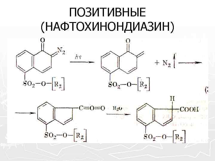 ПОЗИТИВНЫЕ (НАФТОХИНОНДИАЗИН) 