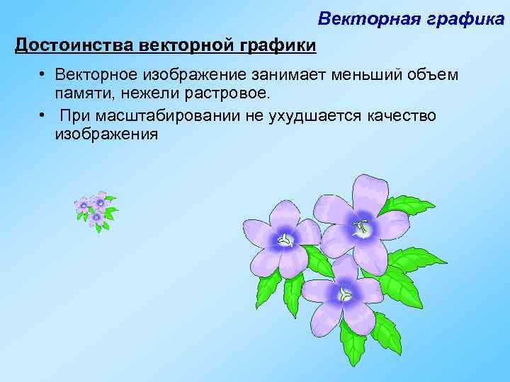 Основное достоинство векторного изображения основное достоинство векторного изображения