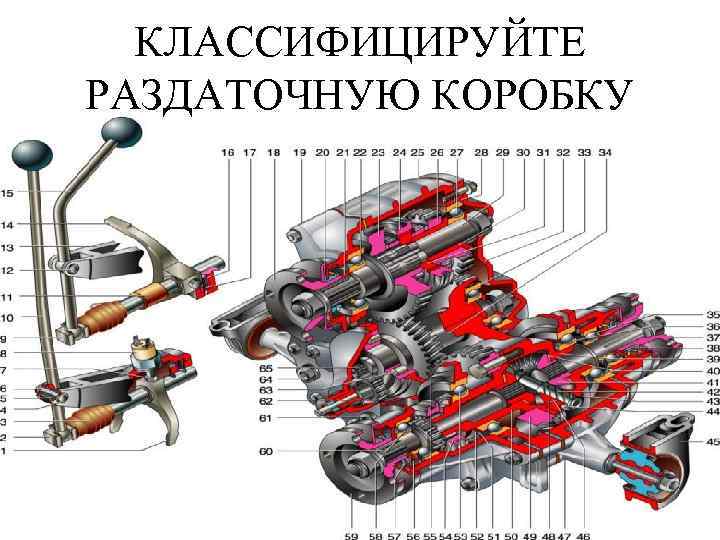 КЛАССИФИЦИРУЙТЕ РАЗДАТОЧНУЮ КОРОБКУ 