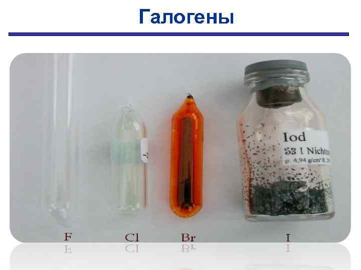 Галогены 