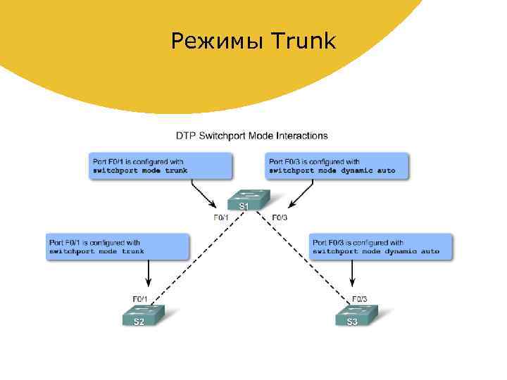 Режимы Trunk 