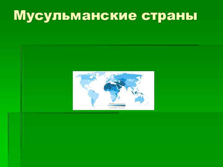 Мусульманские страны 