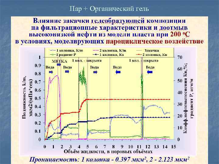 Пар + Органический гель 
