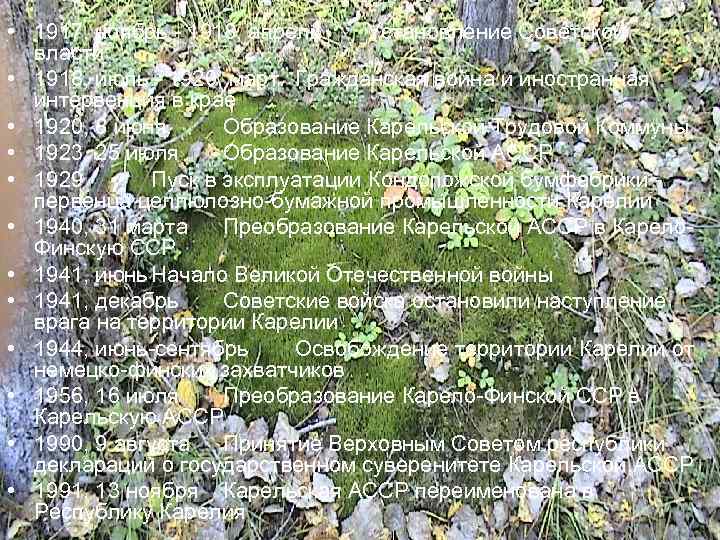  • 1917, ноябрь - 1918, апрель. Установление Советской власти • 1918, июль -