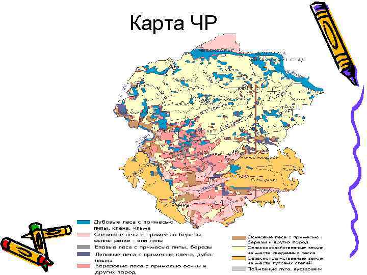 Карта лесов башкортостана липовых