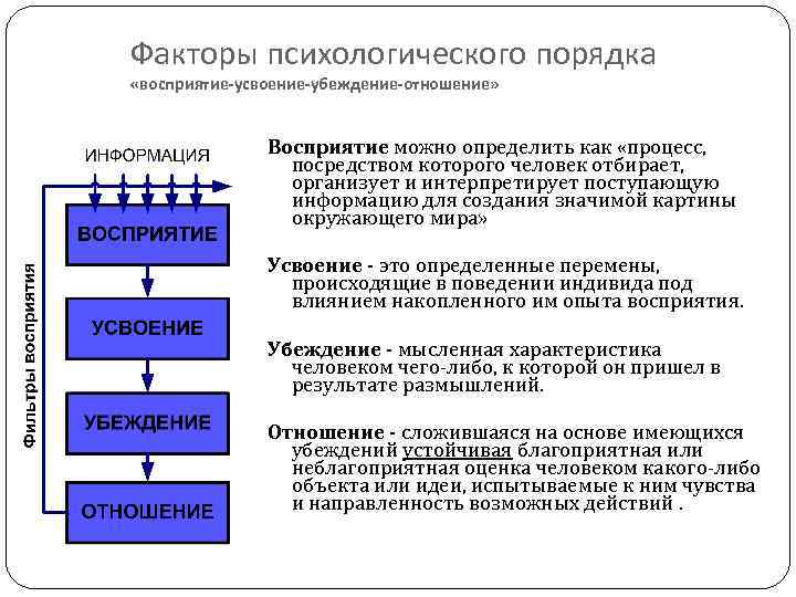 Порядок психология порядка