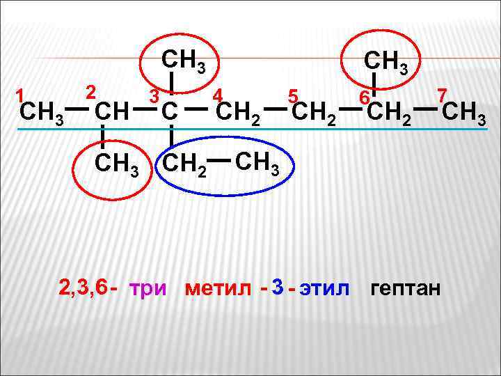 CH 3 1 CH 3 2 CH 3 CH 2 CH 3 4 CH