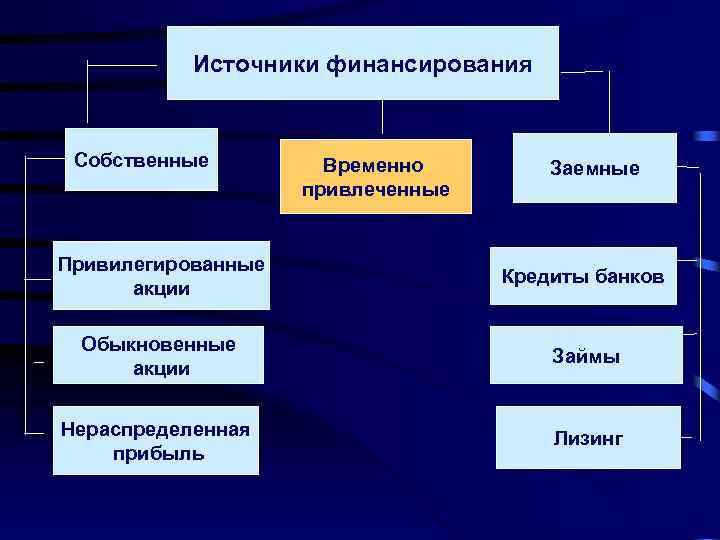 К собственным источникам финансирования предпринимательского проекта относятся