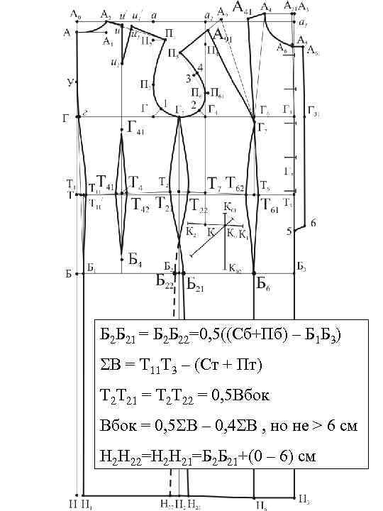 Б 2 Б 21 = Б 2 Б 22=0, 5((Сб+Пб) – Б 1 Б