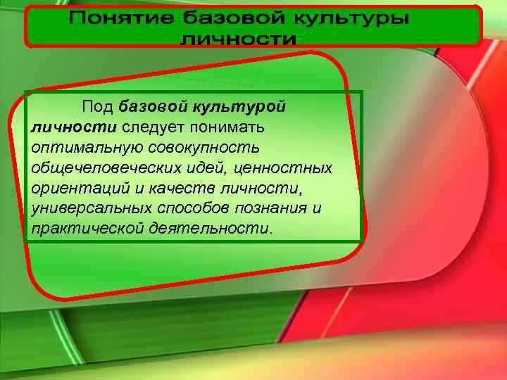 Содержания «базовой культуры личности». Схема Базовая культура личности. Компоненты базовой культуры личности. Структура базовой культуры личности.