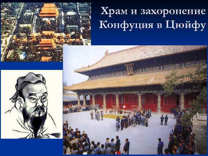 Храм и захоронение Конфуция в Цюйфу 