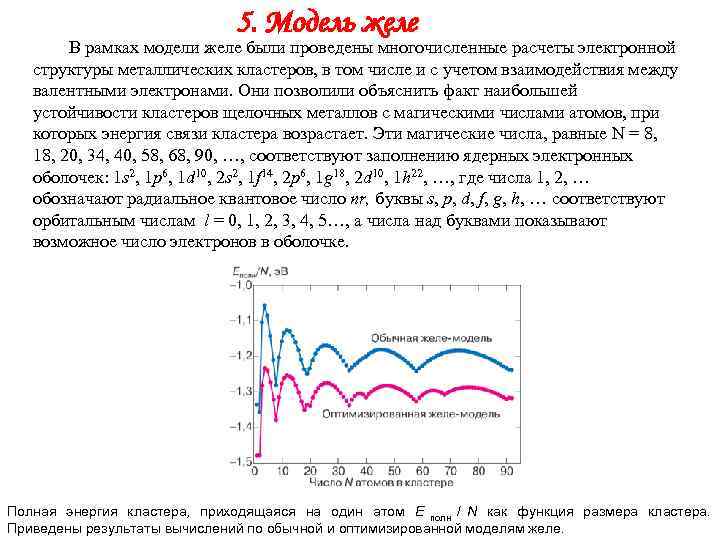      5. Модель желе   В рамках модели желе