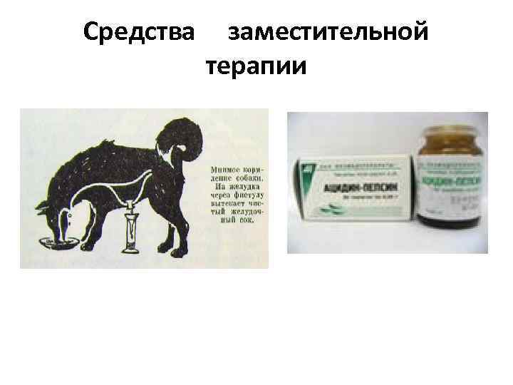 Средства заместительной    терапии 