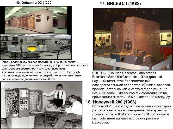    16. Datasaab D 2 (1960)      17.
