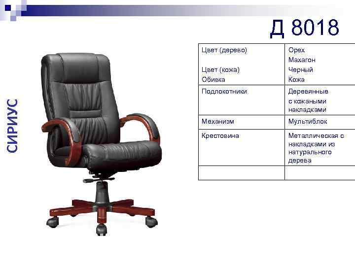      Д 8018   Цвет (дерево)  Орех 