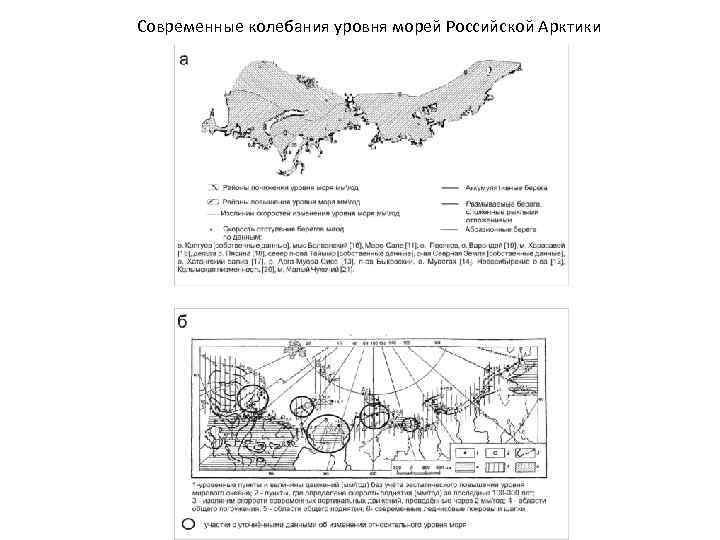 Современные колебания уровня морей Российской Арктики 
