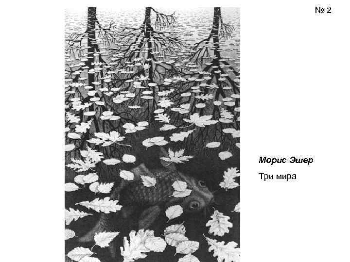    № 2 Морис Эшер Три мира 