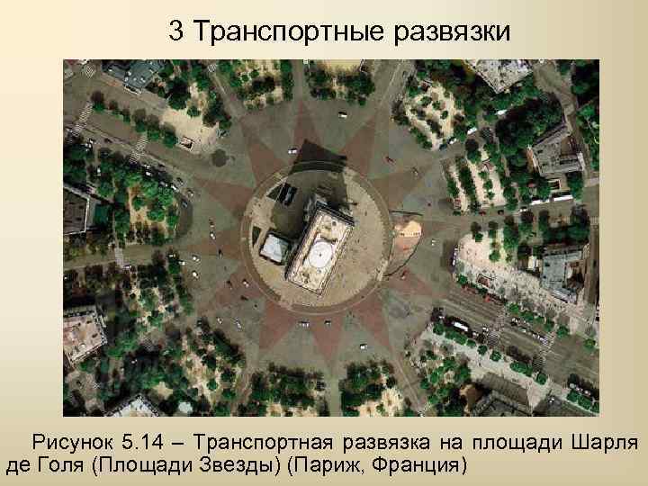    3 Транспортные развязки  Рисунок 5. 14 – Транспортная развязка на