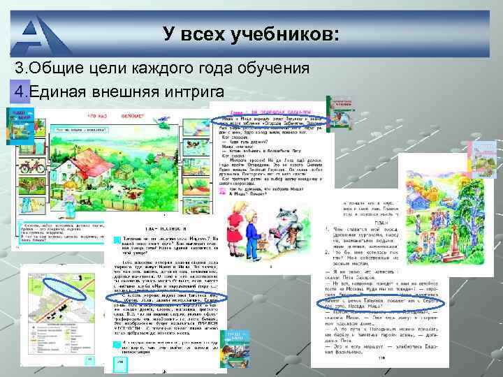     У всех учебников: 3. Общие цели каждого года обучения 4.