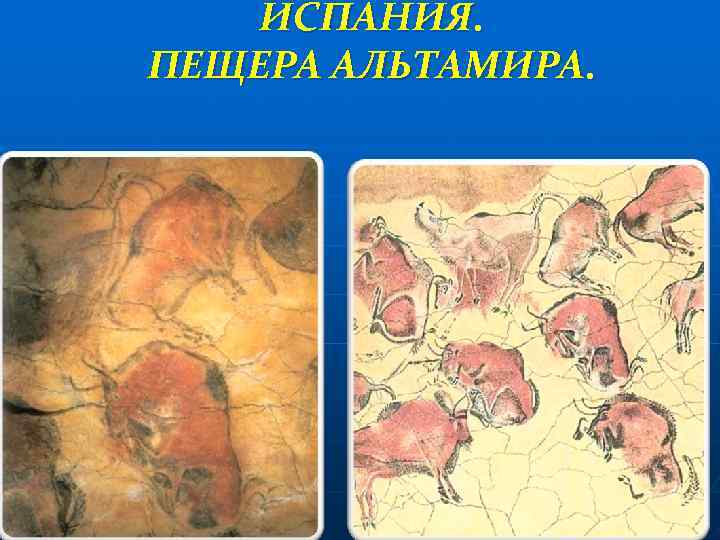   ИСПАНИЯ. ПЕЩЕРА АЛЬТАМИРА. 