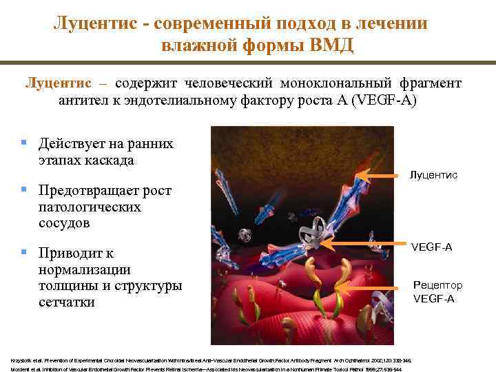     Луцентис - современный подход в лечении    